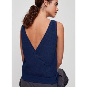 The Group by Babaton Stacey Knit Top - Deep Royal